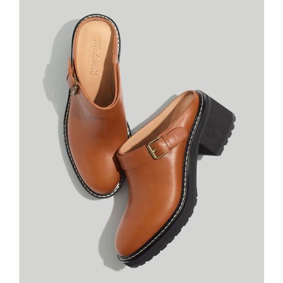 New Madewell The Willa Convertible-Strap Mule in English...